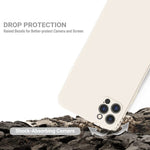 Lanomy Compatible With Iphone 13 Pro Max Case Shockproof Protective Case Full Body Cover Lens Bumpers Protection Anti Drop Protection Case Ultra Slim Design 6 7 Inch White