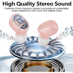 Deep Bass Hi-Fi Stereo Earbuds with Microphone, mmersive Premium Sound Ear Buds for All Phones