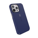 Speck Products Candyshell Pro Magsafe Iphone 13 Pro Case Prussian Blue Cloudy Gray