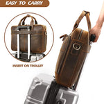 Business Travel Laptop Messenger Bag for Men