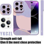Heart Pattern Full Camera Lens Protective Slim Soft Shockproof Phone Case for iPhone 14 Pro Max 700