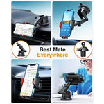 Universal Car Phone Mount Compatiable with iPhone & Android 1631