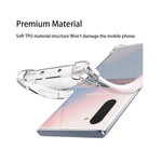 Fateam Case For Galaxy Note 10 Plus With Reinforced Corners Tpu Soft Bumper Space Cartoon Design Clear Phone Case Compatible With Samsung Galaxy Note 10 Plus 2019 Release