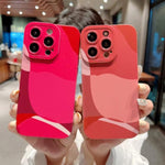 Heart Pattern Full Camera Lens Protective Slim Soft Shockproof Phone Case for iPhone 14 Pro Max 738