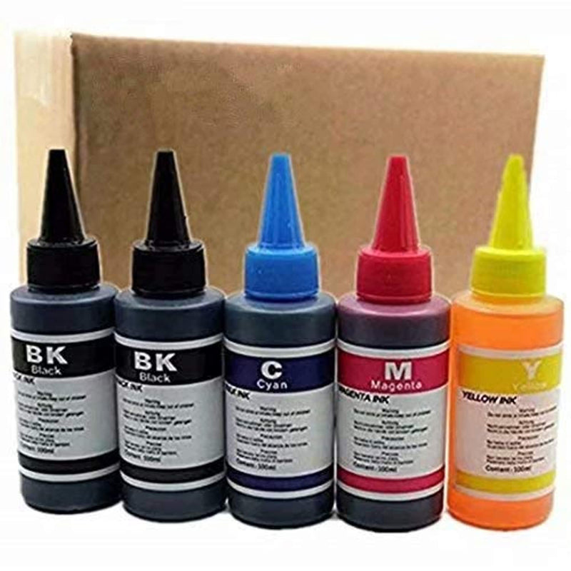100Ml Bottle Printer Ink Refill Dye Ink Refill Kit For Canon 250 251 270 271 225 226 280 281 Pg240 Cl241 Pg210 Cl211 1200 2200 Pg245 Cl246 Refillable Ink Cart
