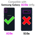 New For Samsung Galaxy A10E Wallet Case And Tempered Glass Scr