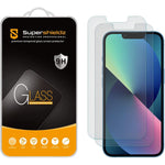 2 Pack Supershieldz Anti Glare Matte Screen Protector Designed For Iphone 13 And Iphone 13 Pro 6 1 Inch Tempered Glass 0 33Mm Anti Scratch Bubble Free