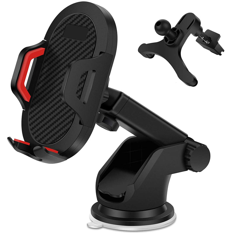Universal Car Cell Phone Mount Cradles Extendable Holder Sucker Arm For 3 5 6 Inches Phone