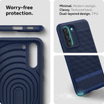 Caseology Parallax Compatible With Samsung Galaxy S21 Fe 5G Case 2021 Midnight Blue