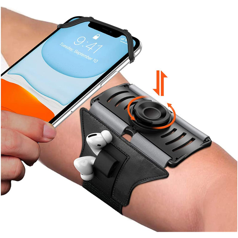 Phone Holder Armband Rotatable