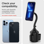 Spigen Onetap Designed For Magsafe Car Mount Cup Holder Compatible With Iphone 13 And Iphone 12 Models Magnetically Levitate Iphone 13 12 Models Even The Max Model
