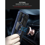 New Kickstand Clear Phone Case For Samsung Galaxy S21 Fe 5G Drop Protectio
