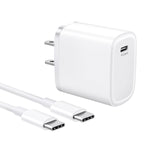Ipad Pro Charger 30W Usb C Fast Power Adapter For Ipad Pro 12 9 11 Inch 2021 2020 2018 New Mini 6 Air 4 Mac Book Air 13 12 Inch Samsung Galaxy Google Pixel With 6Ft Usb C To C Cord