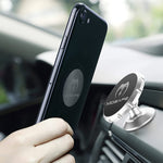 Magnetic Phone Car Mount Mosafe Cradles Holder For Dash Dashboard 360 Adjustable Magnet Cell Phone Car Accessories Kits Compatible With Iphone Samsung Lg Gps Smartphonesilver