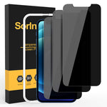 3 Pack Sorlnern Privacy Screen Protector For Iphone 12 Iphone 12 Pro Privacy Screen Protector Anti Spy Tempered Glass Film With Easy Installation Tray