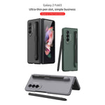 New For Samsung Galaxy Z Fold 3 Pc Case With Ultra Thin Pen Slot Matte Har