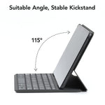 New Tcl Keyboard Case For Tcl Tab 10S Suitable And Stable Kickstand Detachable Wireless Type Cover Pogo Pin Connect No Need External Power Android Keyboa