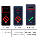 New For Lg V60 Thinq Case Dual Layer Shock Absorption Cover Protective Cel