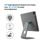 New Urban Magnetic Ipad Stand Holder Adjustable For Ipad Pro 12 9 Inch 360 Rotating Floating Aluminum Desk Stand For Apple Ipad Pro 12 9 3Rd 4Th 5Th G