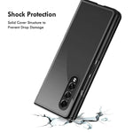 Fasser Compatible With Samsung Galaxy Z Fold 3 Case 5G 2021 Ultra Thin Hard Pc Shookproof Folding Screen With Stylish Electroplate Coating Cover Caseblack