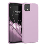 Kwmobile Tpu Case Compatible With Google Pixel 4 Case Soft Slim Smooth Flexible Protective Phone Cover Dusty Pink