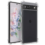 New For Pixel 6A Case Googl 6A Phone Case Clear Transparent Reinforced Cor