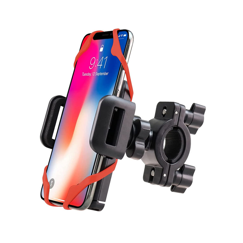 Seawolf Bike Phone Mount Universal Bicycle Motorcycle Handlebar Mount One Touch Arm Release Button 360 Degree Rotating Cradle Compatible To Iphone 13 12 Samsung Galaxy S10 S10 Plus And More