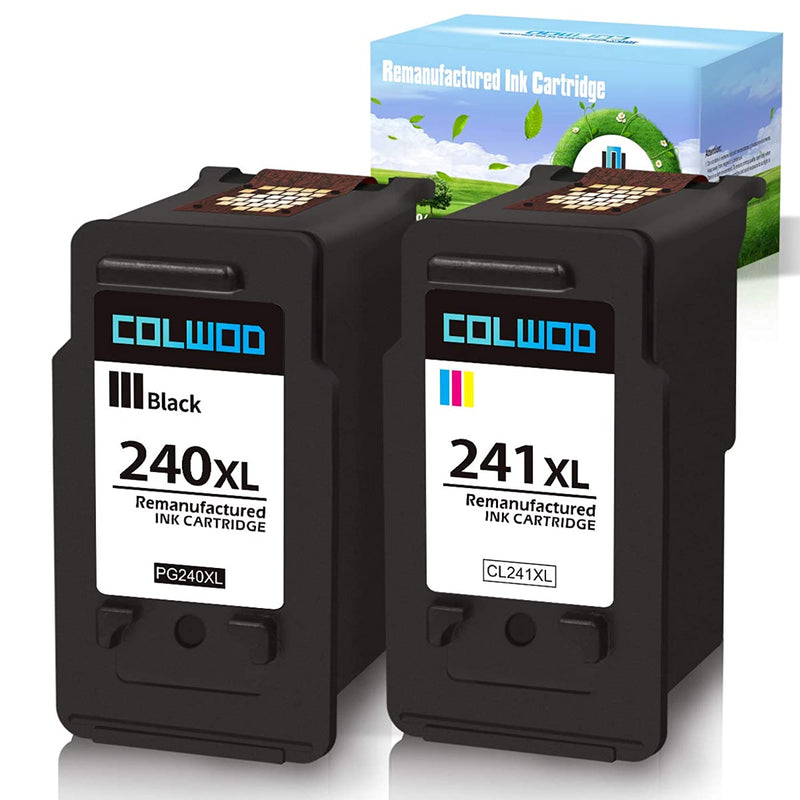 240 241 Ink Cartridge Replacement For Canon Pg 240Xl Cl 241Xl 240 Xl 241 Xl Used With Canon Pixma Mg3620 Ts5120 Mx472 Mx452 Mg3220 Mg3522 Mg3520 Mx432 Printer