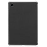 New Case For Samsung Galaxy Tab A8 10 5Inch 2022 Slim Trifold Stand Case With Auto Wake Sleep Durable Pc Hard Back Cover Black