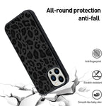 Itelinmon Compatible Iphone 13 Pro Case 6 1 In 2021 Black Leopard Cheetah Animal Skin Design With Screen Protector Tire Skid Outline Bumper Shockproof Thin Hard Pc Flexible Tpu Edges Phone Case