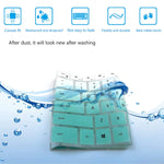 Keyboard Cover For New Dell Inspiron 14 5000 Model 5410 5415 5418 Laptop Dell Inspiron 7000 2 In 1 14 7415 Dell Inspiron 13 5310 Dell Latitude 3320 3420 Protective Skin Mintgreen