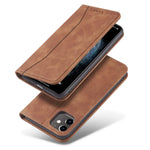 Ueebai Wallet Case For Iphone Se 2022 5G Iphone 7 Iphone 8 Iphone Se 2020 Premium Pu Leather Case Vintage Wallet Flip Cover Card Slots Magnetic Closure Kickstand Folio For Iphone Se3 Se2 Brown
