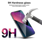 Doeboe Screen Protector For Iphone 13 Mini 5 4 Inch 3 Packs Tempered Glass Film For 13 Mini 5 4 Hd Clear Super Transparent Shatterproof 9H Hardness Bubble Free Anti Scratch