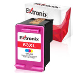 Ink Cartridge Replacement For Hp 63Xl 63 Xl To Use With Officejet 3830 Envy 4520 4512 Officejet 4650 5255 Deskjet 1112 3634 3632 Printer 1 Tricolor