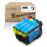 288 Ink Cartridges Replacement For Epson 288Xl T288Xl 288 T288 Ink For Expression Xp 330 Xp 340 Xp 430 Xp 434 Xp 440 Xp 446 Black Cyan Magenta Yellow 4 Pack