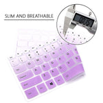 Silicone Keyboard Cover For Lenovo Ideapad 14 No Numric Keypad 14 Ideapad 14 130 130S 330 330S S340 530S 730S S145 Ideapad 1 Keyboard Protective Cover 13 3 Ideapad 730S Omber Purple