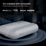 O1 Ultra Short Throw Bluetooth Projector 1080P with Speakers FHD