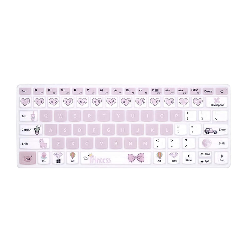 English Silicone Keyboard Cover For Lenovo Yoga C940 C740 14 Yoga C930 930 920 13 9 For Lenovo Flex 14 14 Yoga 720 720S 730 13 3 Yoga 730 15 6 Yoga 720 12 5 Princess