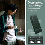 Caseology Parallax Protective Case Compatible With Samsung Galaxy S22 Plus Case 5G 2022 Midnight Green