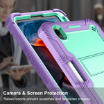 New For Ipad Mini 6 Case Ipad Mini 6Th Generation 2021 Case With Pencil Holder And Stand Rugged Shockproof Full Protective Cover For Ipad Mini 6Th Gener