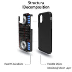 Bwooll Iphone 13 Pro Max Case Hybrid Hard Pc Soft Silicone Dual Layer Shockproof Protection Case For Iphone 13 Pro Max 2021 6 7 Inch Dj Mixer Deck Controller