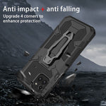 Samsung Galaxy A03 5G Case Samsung A03 5G Case Military Grade Protective Phone Case With Belt Clip Kickstand And Tempered Glass Screen Protector For Samsung Galaxy A03 5G Black