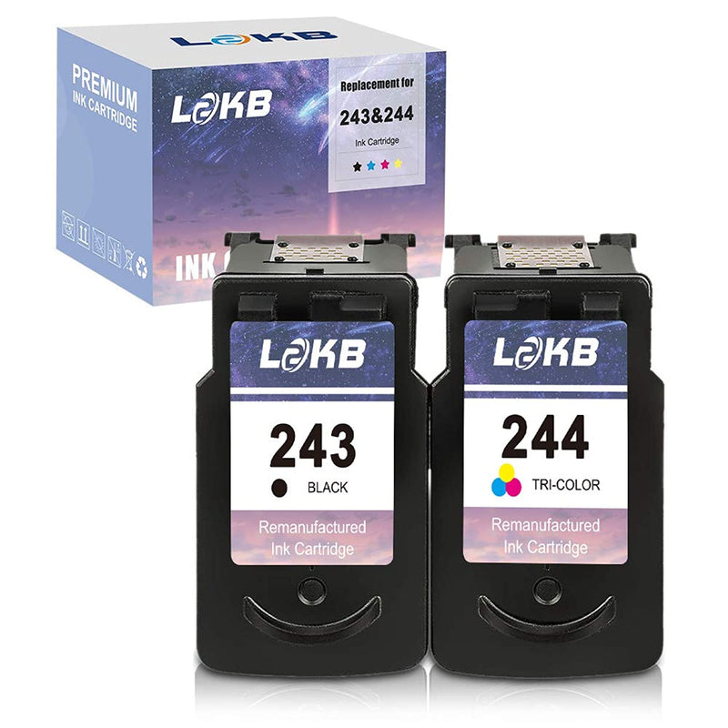 243 And 244 Ink Cartridges Replacement For Canon Ink Cartridges 243 And 244 Combo Pack With Canon Ts3322 Tr4520 Mx492 Tr4500 Mx490 Ts3122 Mg2500 Mg2522 Tr4522 T