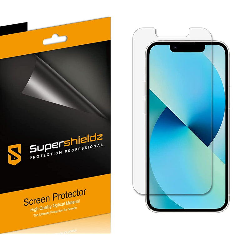 6 Pack Supershieldz Designed For Apple Iphone 13 Mini 5 4 Inch Screen Protector High Definition Clear Shield Pet
