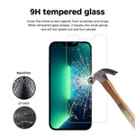 2 Pack Bestfilm Tempered Glass For Iphone 13 13 Pro 6 1 Inch Clear Screen Cover Full Coverage Screen Protector Bubble Free Anti Scratch