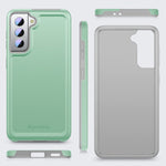 Kovasia Samsung Galaxy S22 Case Not For S22 Plus S22 Ultra Heavy Duty Tough Shock Absorption Protective Phone Cover For Samsung Galaxy S22 Mint Green