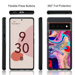 Itelinmon Designed For Google Pixel 6 Pro 5G Case Not For Pixel 6 Not With Screen Protector Hard Pc Back Soft Tpu Bumper Protective Anti Collision Phone Case Cover For Women Girls Bling Marble