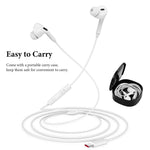 Usb Type C Earphones Portable Carrying Case Apetoo Hi Fi Stereo In Ear Earbuds With Microphone Bass Headphones Compatible With Samsung S21 S20 Note 20 Ultra S20 Fe Pixel 5 4 3 Xl Oneplus 8T 7T Pro