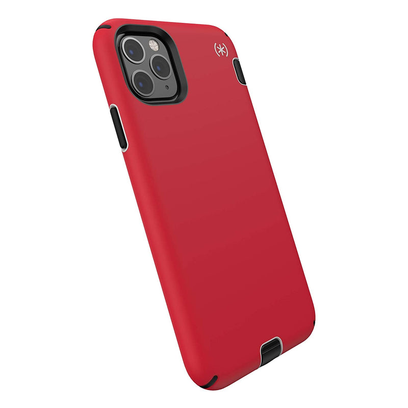 Speck Products Compatible Phone Case For Apple Iphone 11 Pro Max Presidio Sport Case Heartrate Red Sidewalk Grey Black