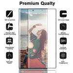 2 1 Pack For Samsung Galaxy S22 Ultra Screen Protector And Camera Protector Hd Clear Tempered Glass Ultrasonic Fingerprint Support 3D Curved For Galaxy S22 Ultra 5G 6 8 Screen Protector